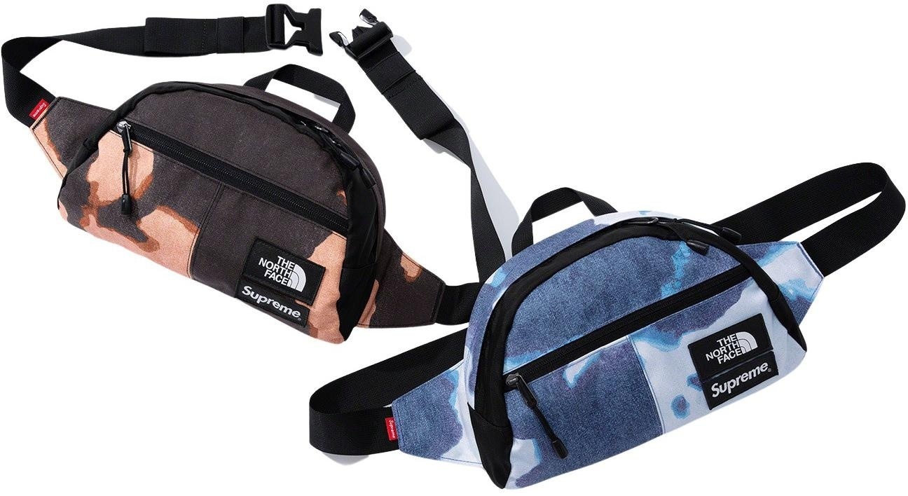 Supreme®/The North Face® Bleached Denim Print Roo II